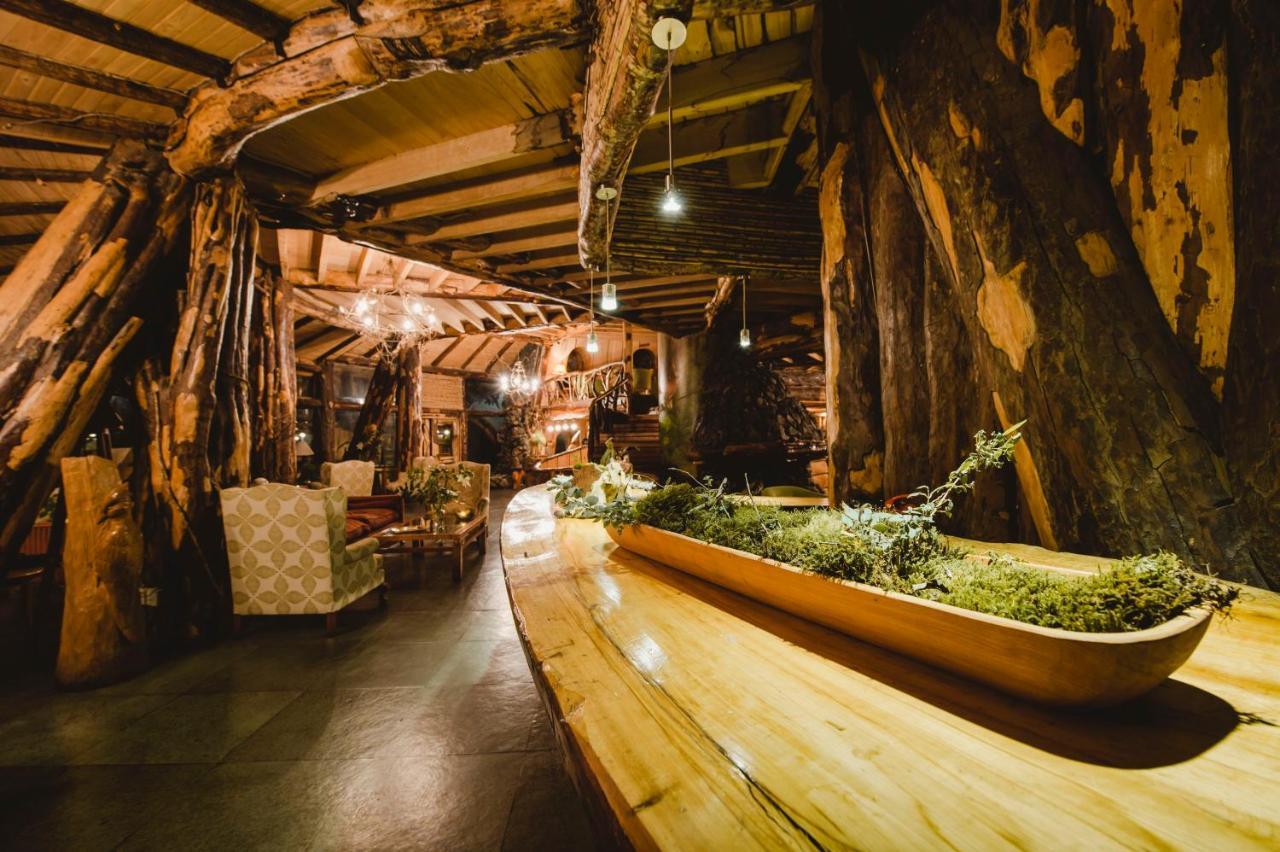 Вилла Huilo Huilo Montana Magica Экстерьер фото