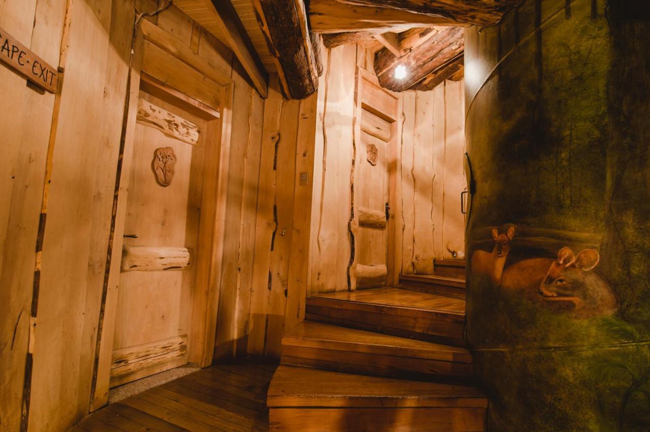 Вилла Huilo Huilo Montana Magica Экстерьер фото